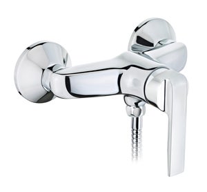 Mitigeur mécanique chrome chromé, ESSEBAGNO Largo