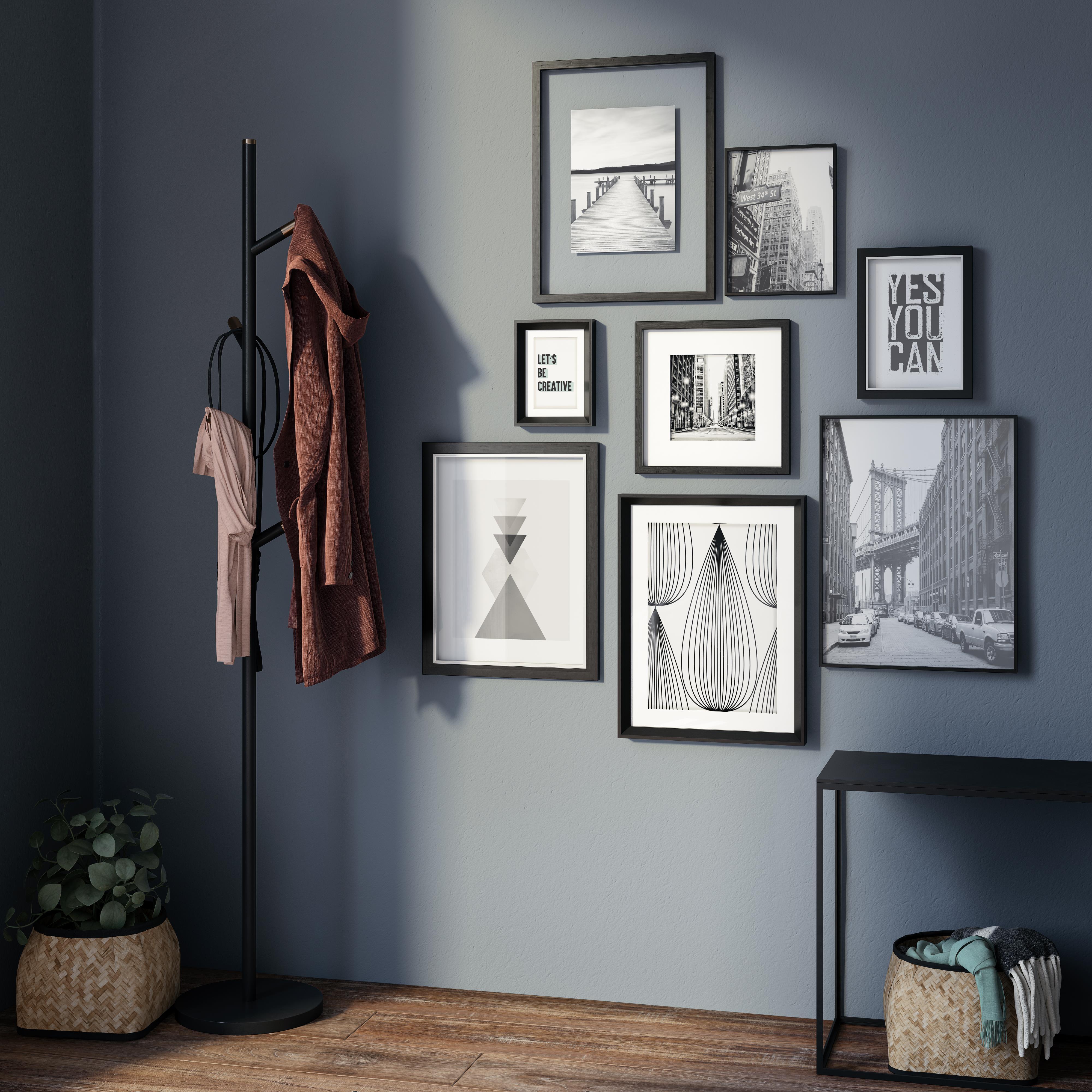 Cadre Milo, 21 x 29.7 cm noir, INSPIRE - 6