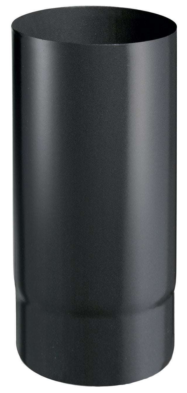 Tube de raccordement d'évacuation poêle à bûche Diam.150 mm L.25 cm, JONCOUX