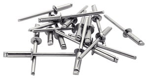 Lot De 100 Tiges à Riveter Tête Ronde 50mm X 0.7mm Acier Inoxydable - Argenté Pour Bijoux