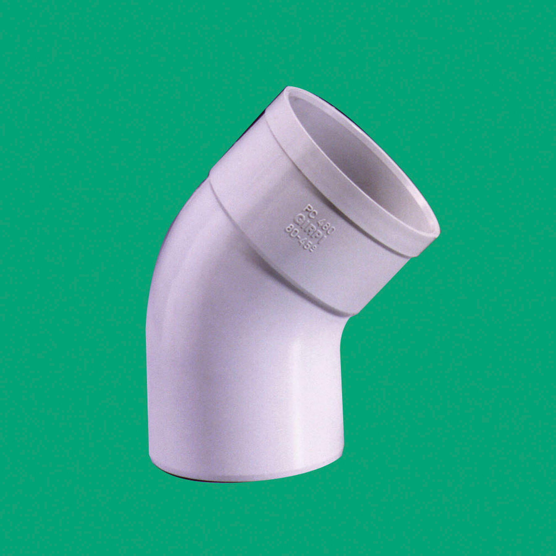 Coude 45° pvc gris GIRPI, Dév.16 cm Diam.50 mm - 3