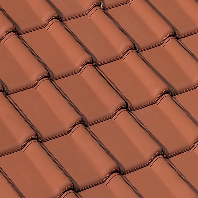 Tuile MONIER rouge Postel 20