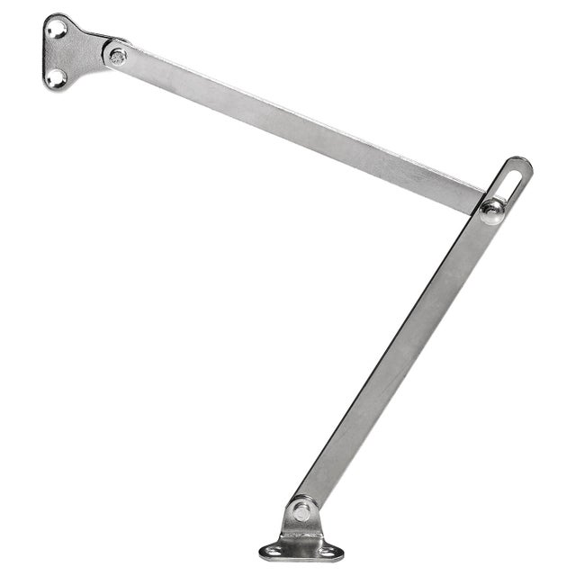 Lot de 2 compas d'abattant pour porte de meuble HETTICH, L.250 mm