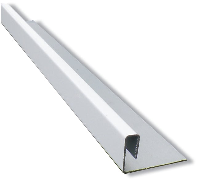 Profil multifonction aluminium 2x4.5 ETERNIT Calliclad blanc 3 m