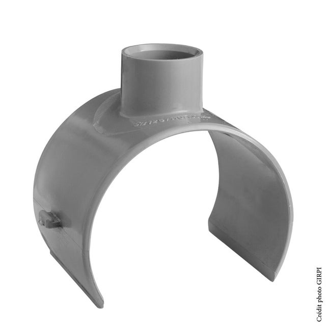 Selle de branchement femelle piquage diam : 50mm  pvc Diam.100/110/125mm GIRPI