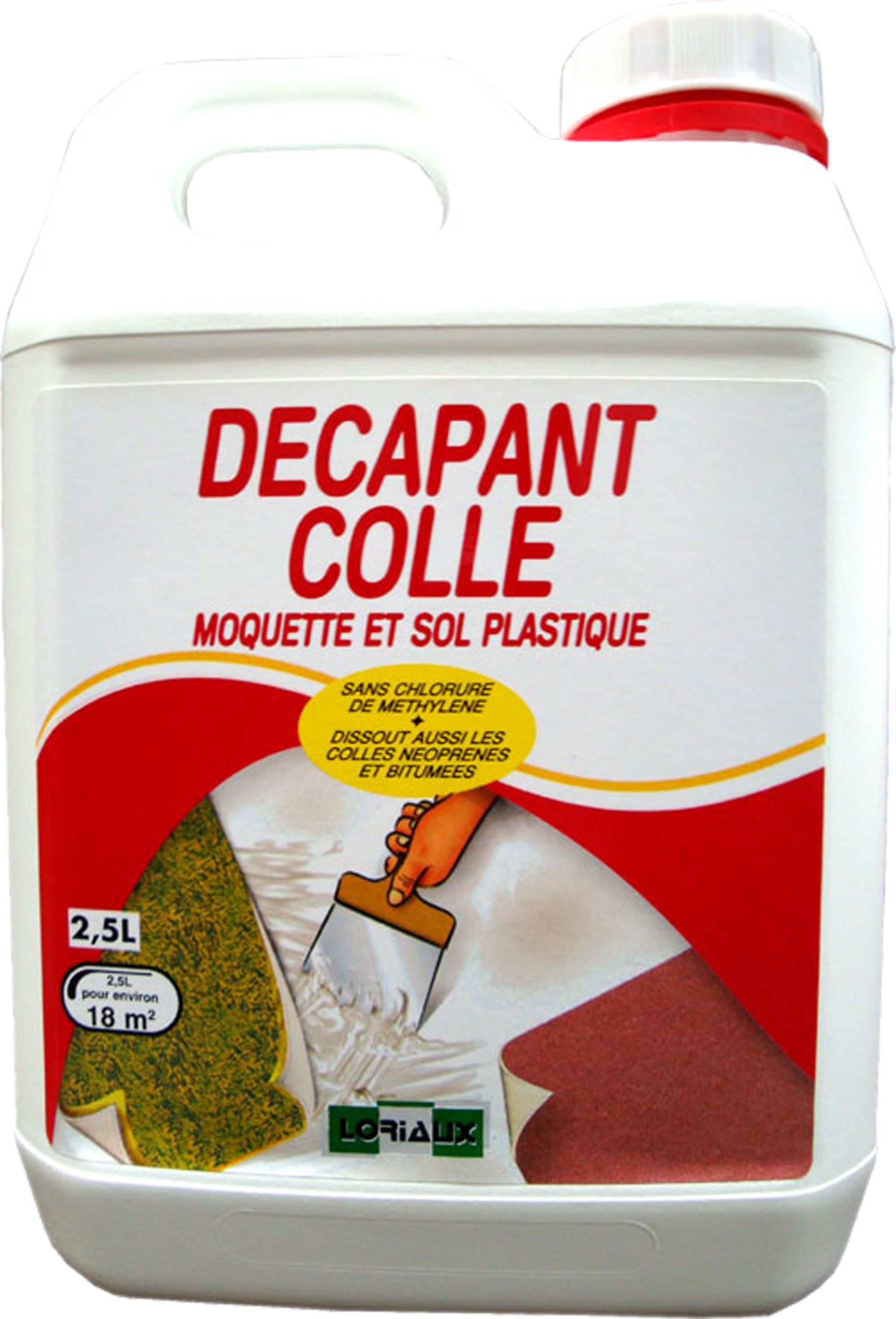 Décapant colle moquette et sol PVC, 2.5 l couvre 17.5 m² Leroy Merlin — free download
