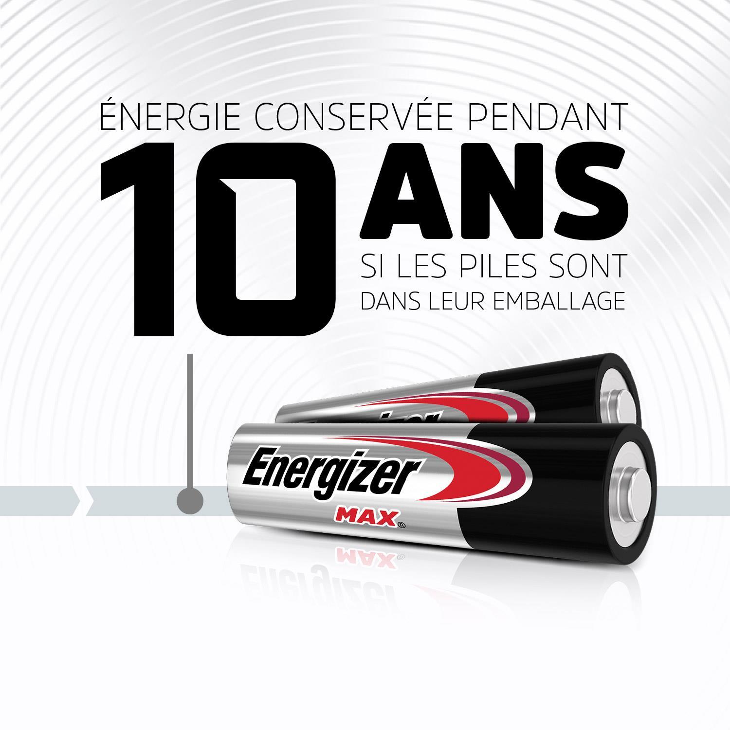 Lot de 4 piles LR06, ENERGIZER - 7