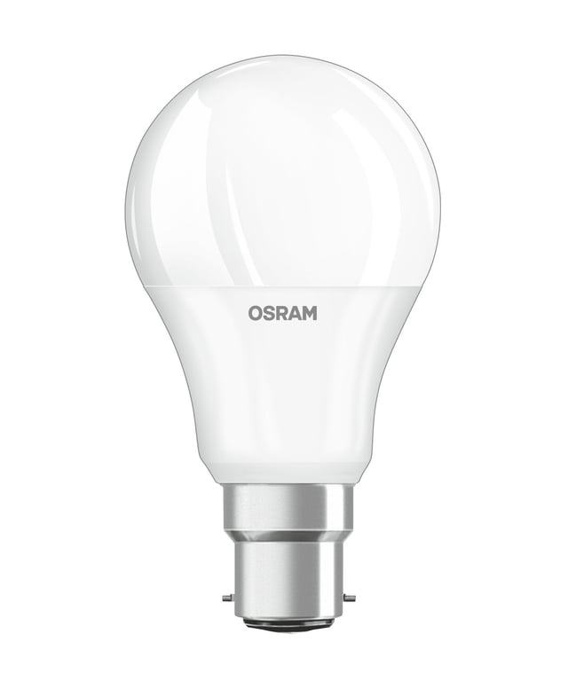 Lot de 3 ampoules led B22, 806Lm = 8.5W, blanc neutre, OSRAM