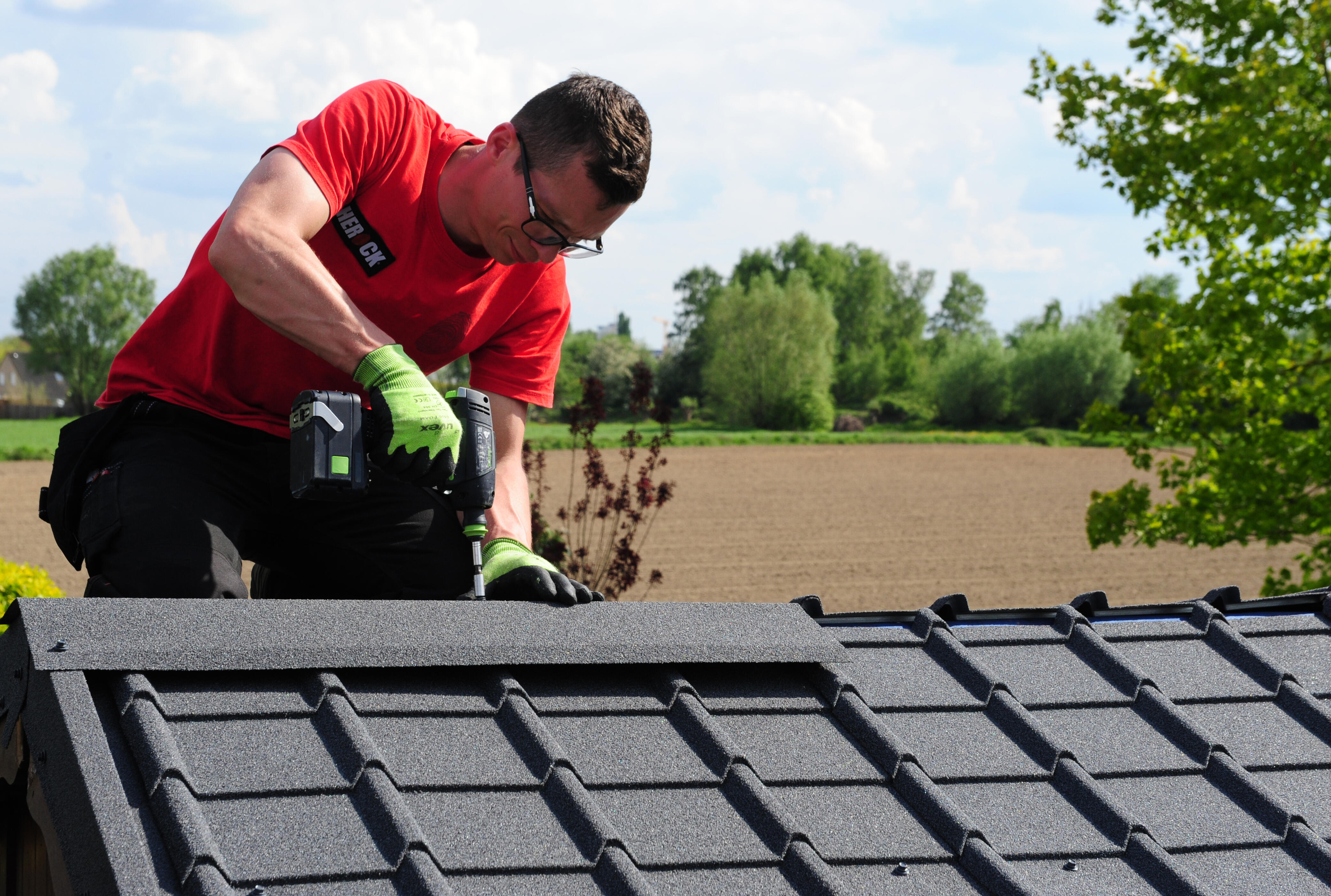 Faîtière pour plaque easytuile anthracite, L.0.91 m - 3