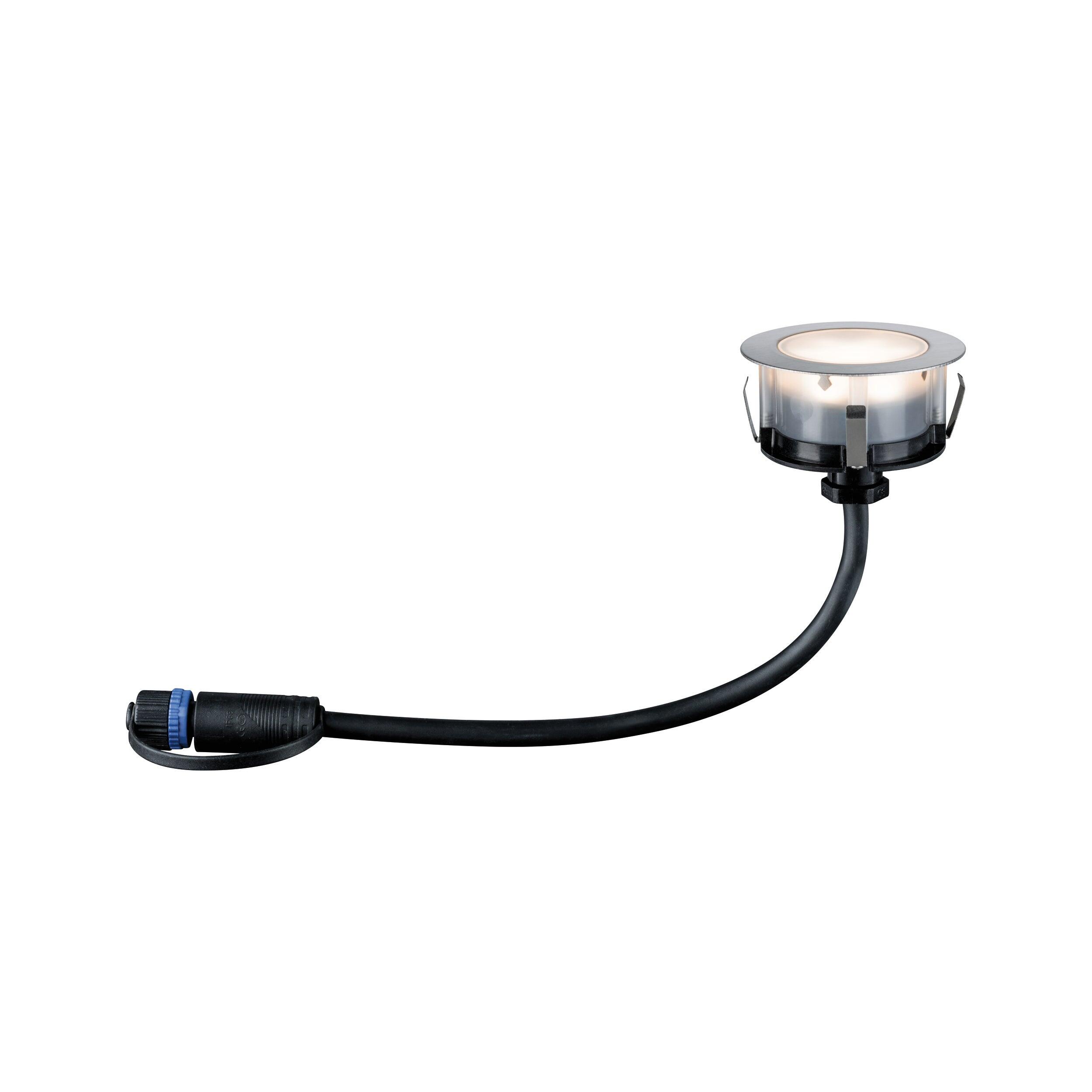 Spot encastré sol extérieur Plug & Shine 2W IP67 3000K 24V 100lm 70mm PAULMANN - 2