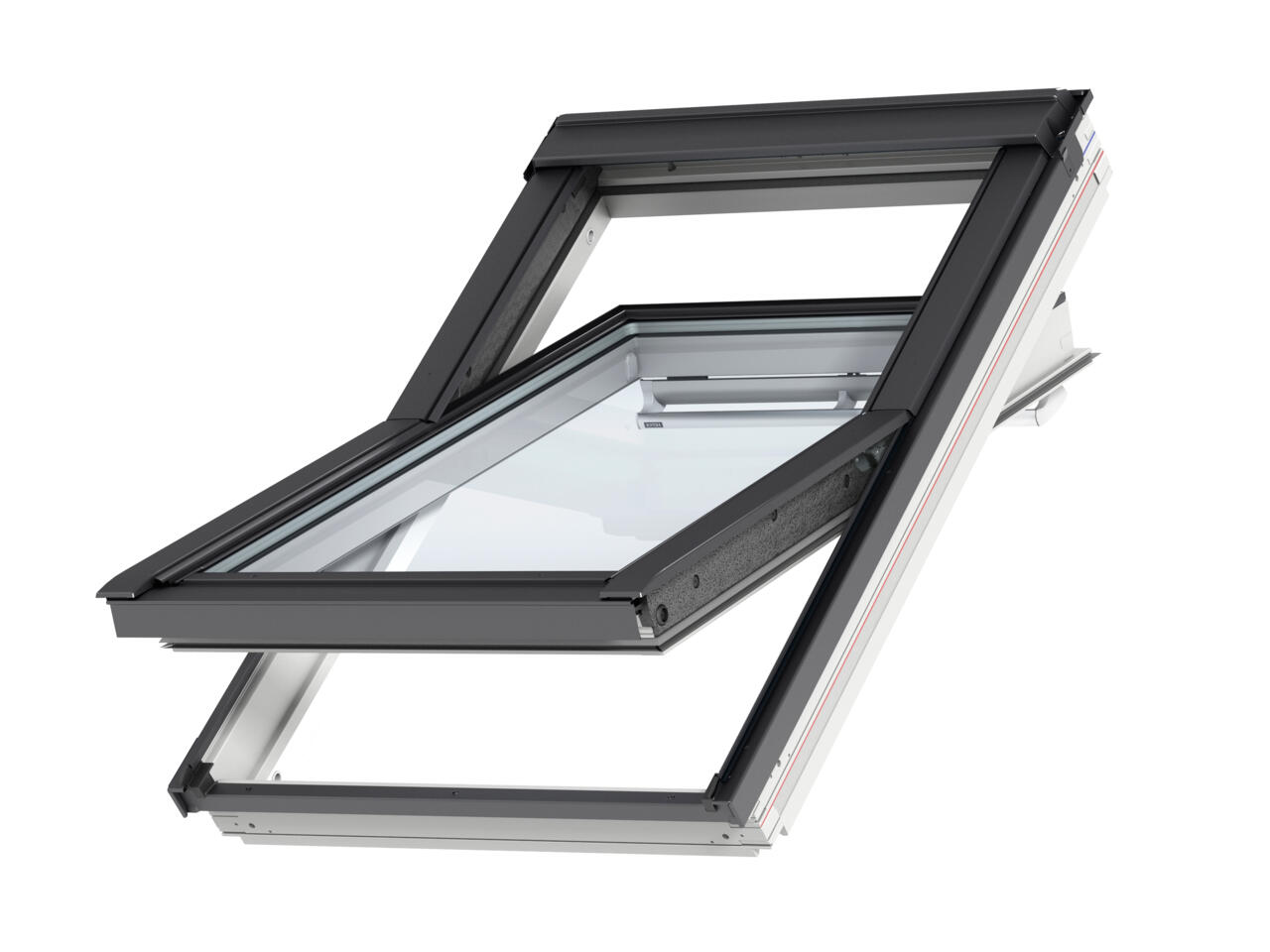 VELUX 55 x 98 Confort WhiteFinish bois blanc à rotation GGL CK04 - 2