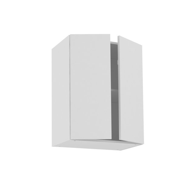 Meuble haut de cuisine Sofia blanc 2 portes H77 x l60