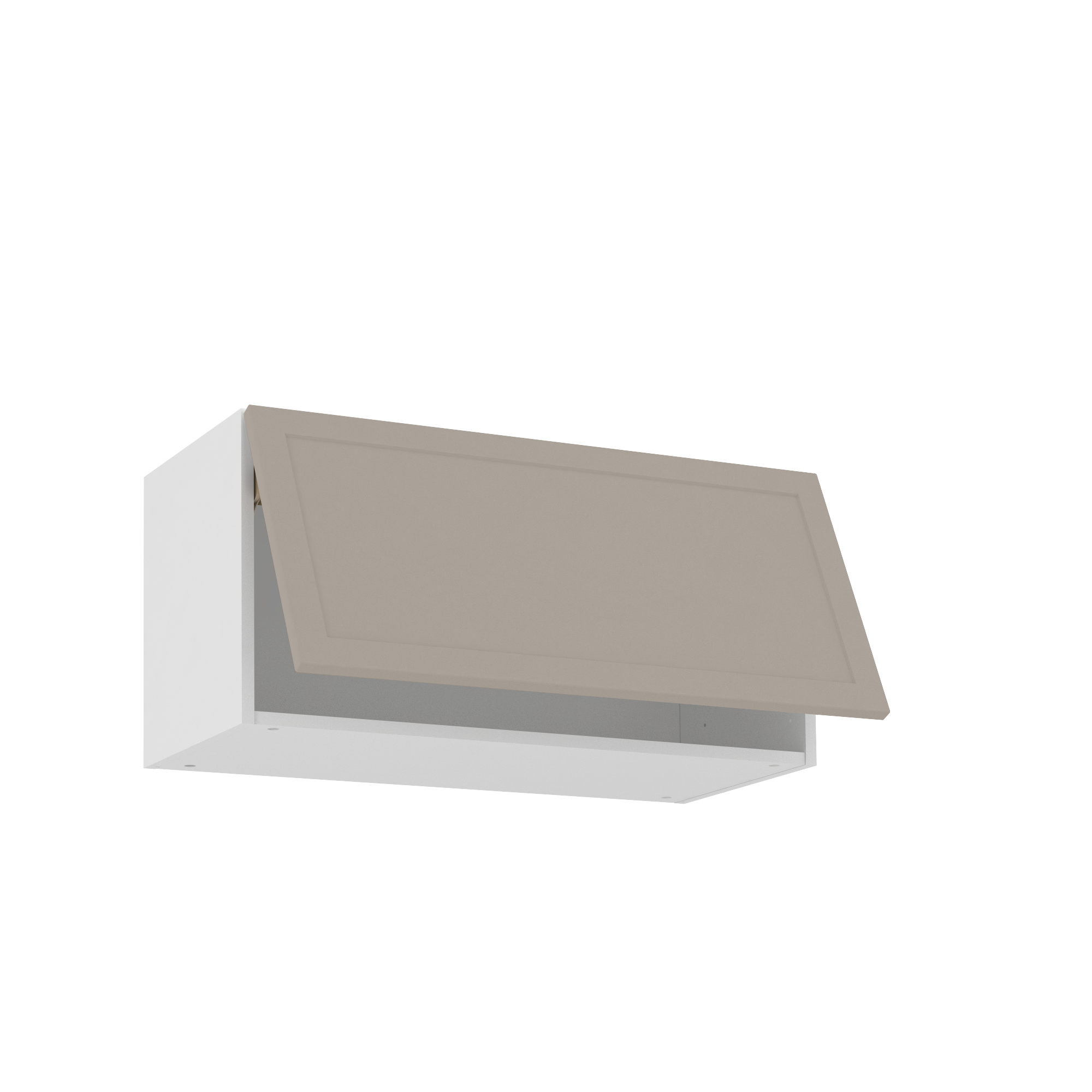 Szafka kuchenna wisząca kompletna Newport 80 cm taupe Delinia iD