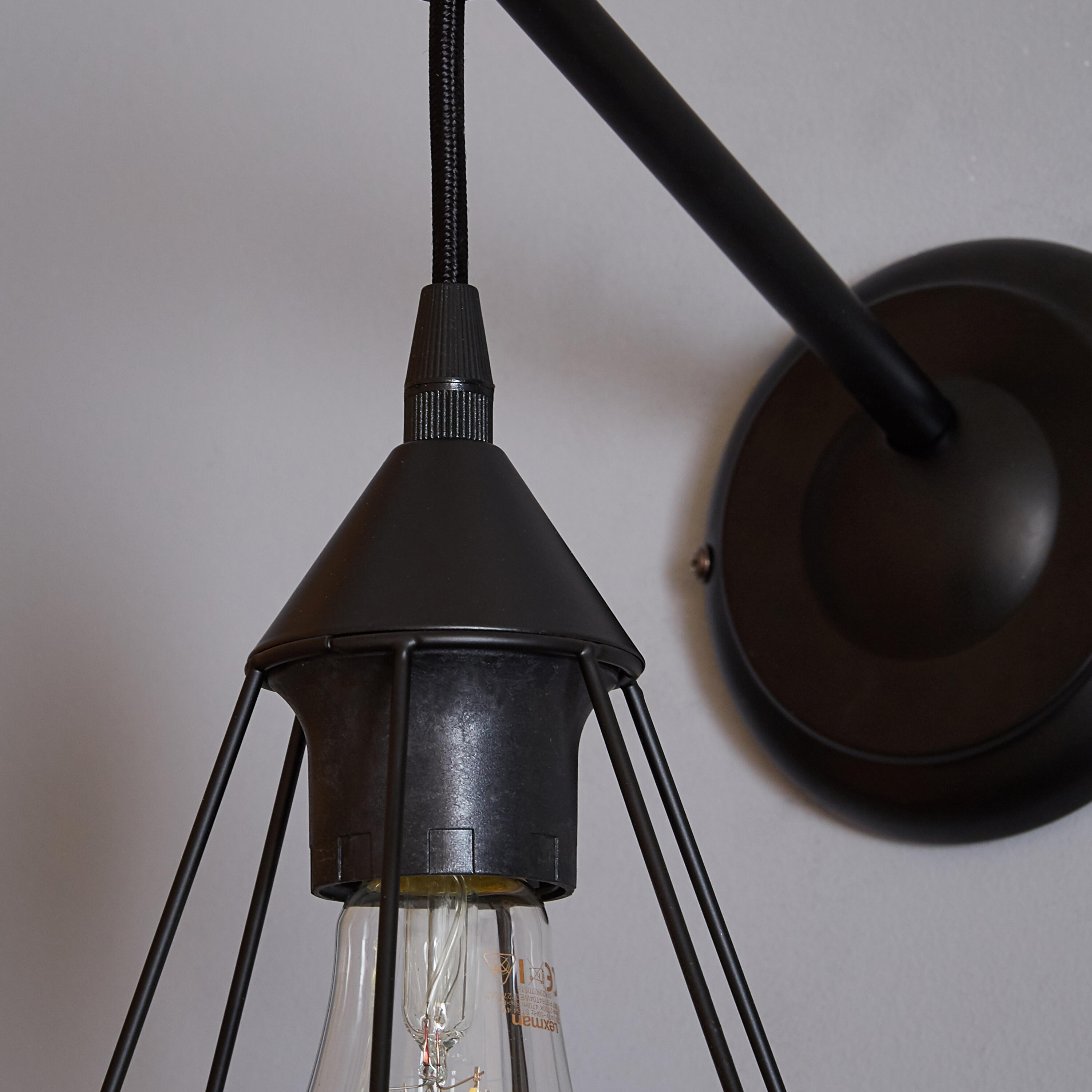 Kinkiet BYRON czarny E27 INSPIRE - 8