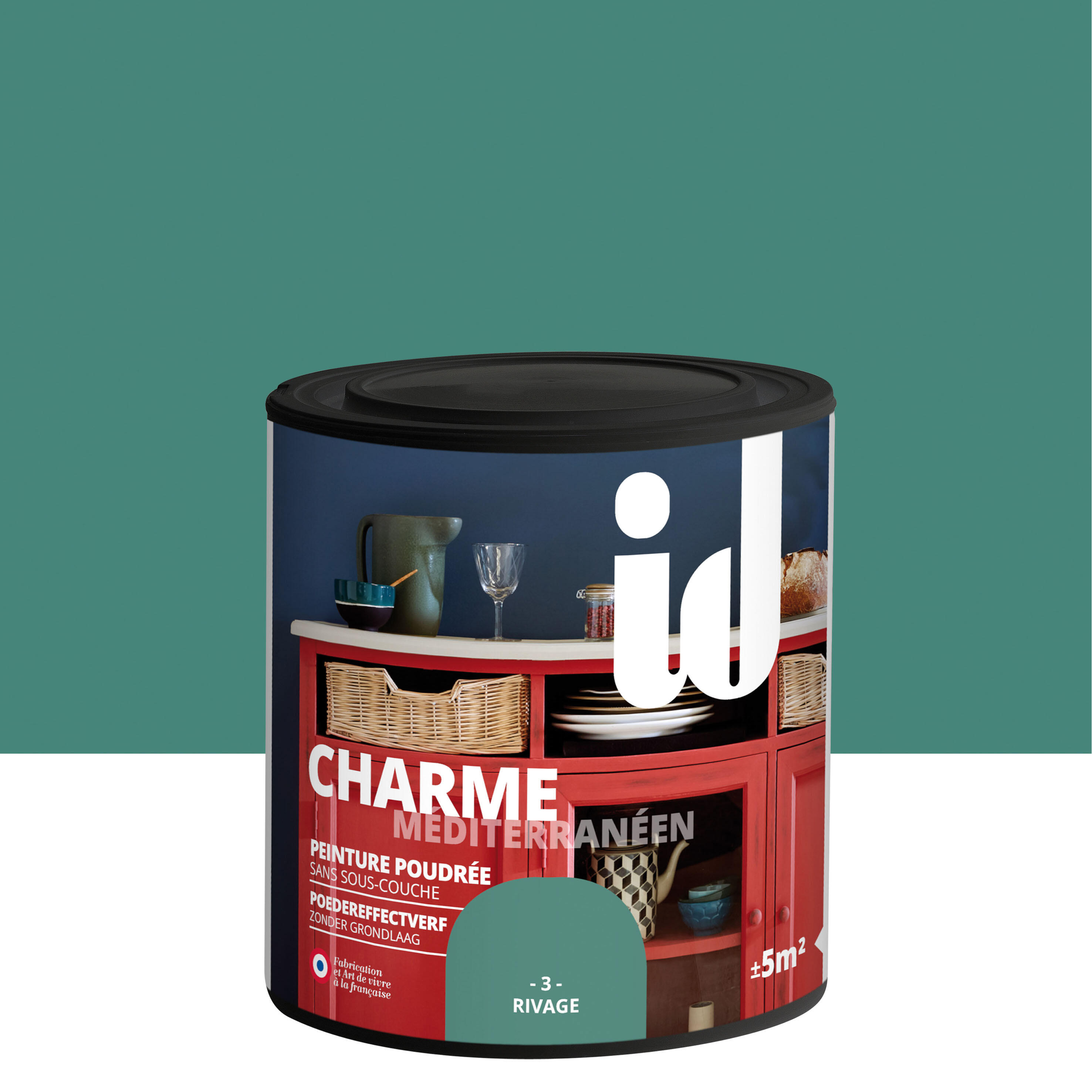 Peinture meuble et boiserie Charme ID rivage mat 0.5L - 4