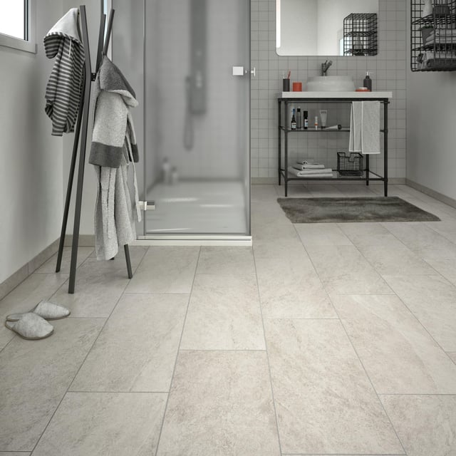 Carrelage sol intérieur / mur intérieur effet pierre beige Quartzite l.30 x L.60