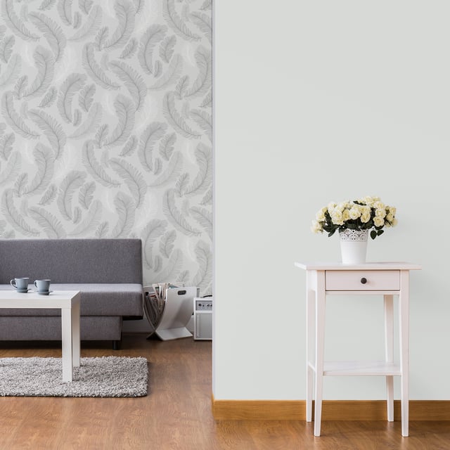 Papier peint intissé Reflect gris