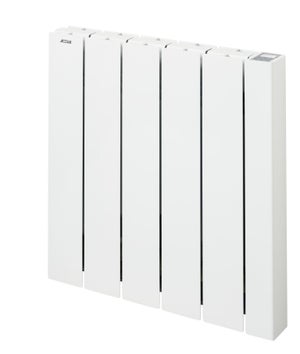 Radiateur électrique connecté à inertie fluide 1000W ACOVA Alcantara horizontal Leroy Merlin Les bons plans des petits projets avant l'été