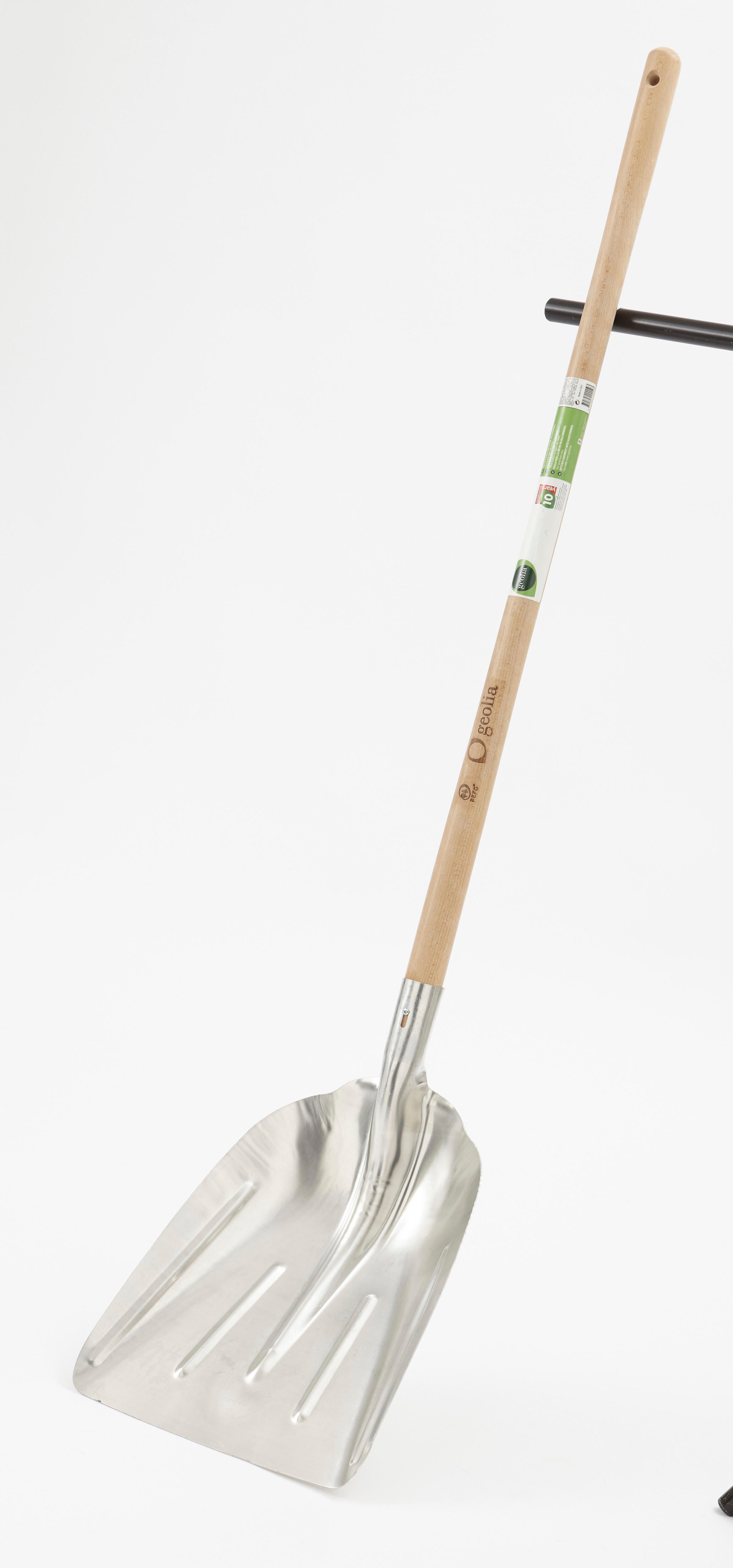 Pelle aluminium GEOLIA manche bois L.110 cm - 3