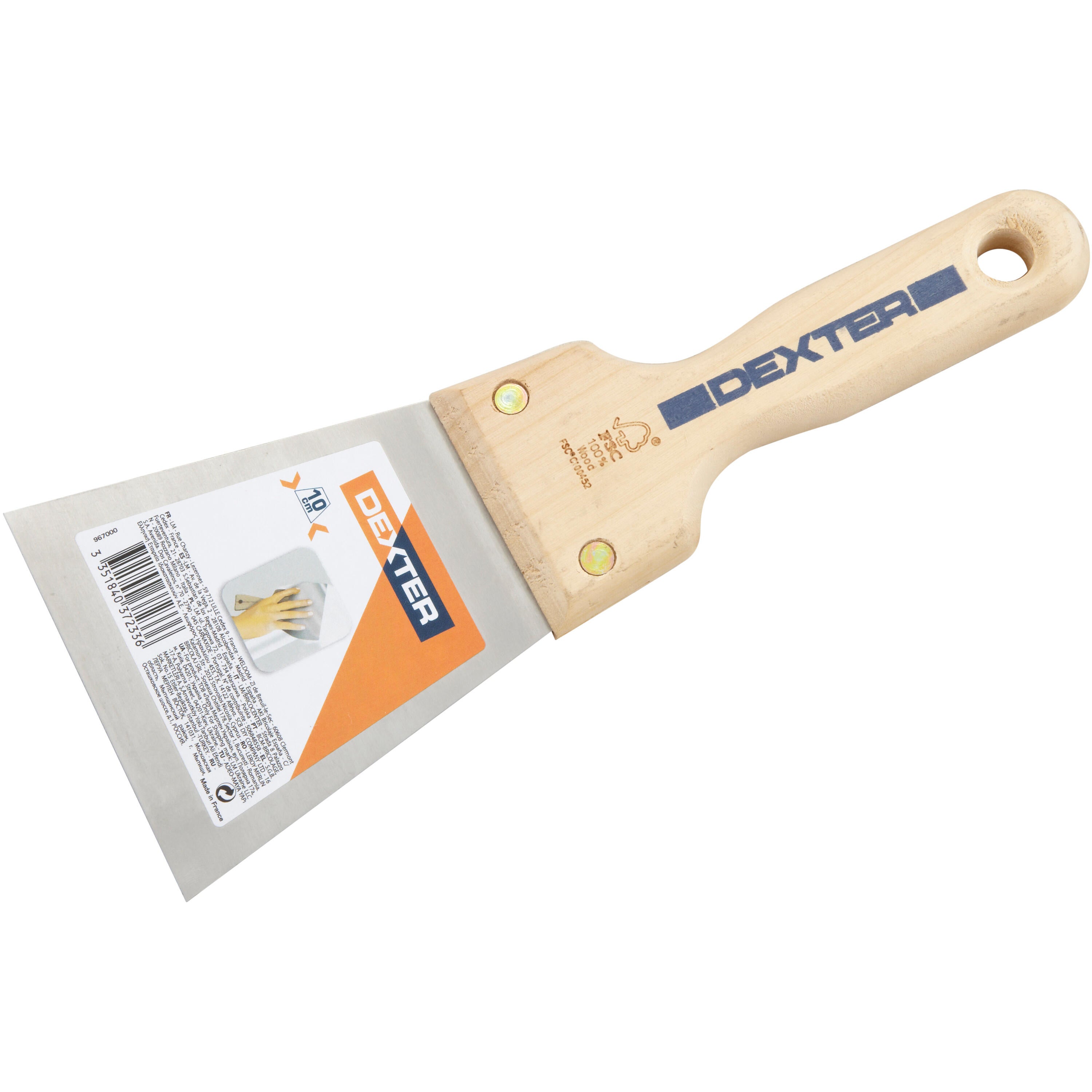 Couteau à enduire acier 10 cm DEXTER - 3