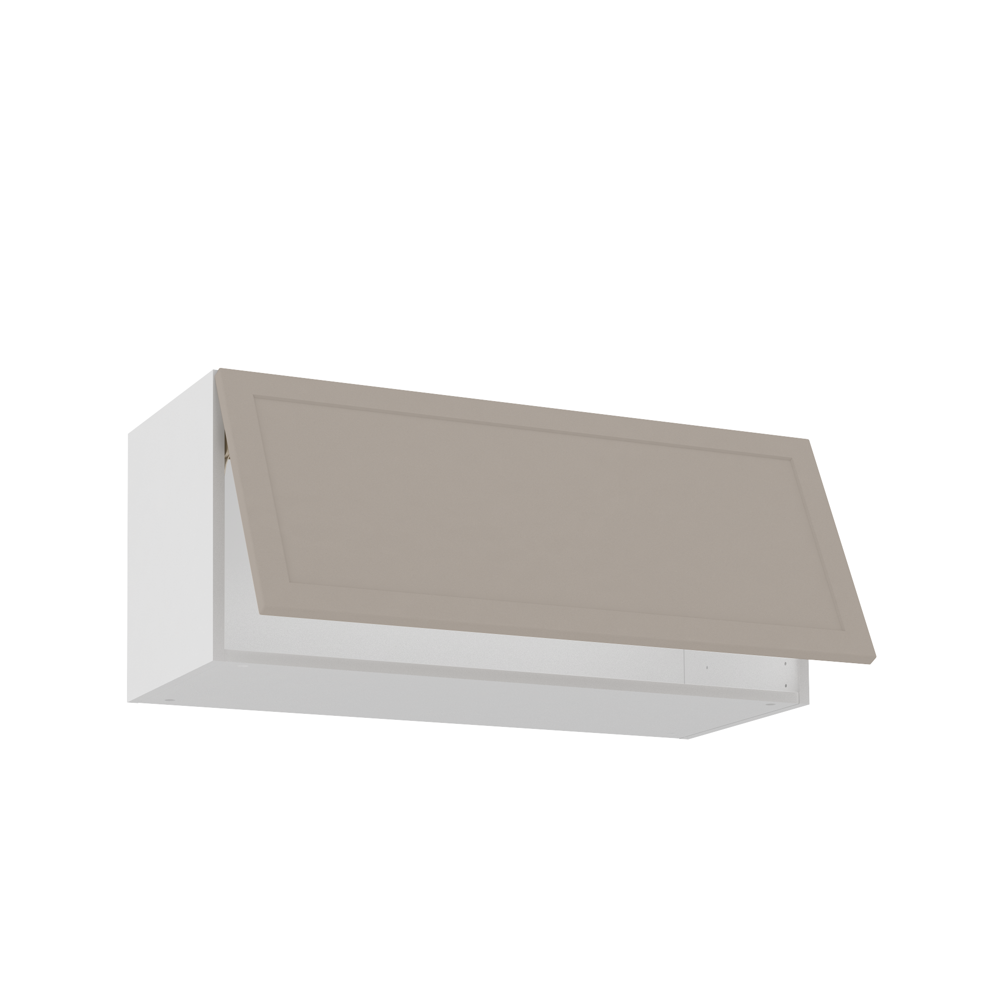 Szafka kuchenna wisząca kompletna Newport 90 cm taupe Delinia iD