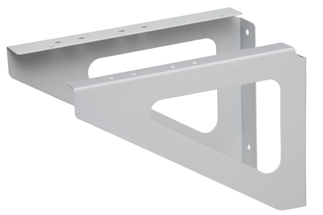 Equerre murale H.17.5 x l.25 x P.3 cm RENZ, blanc