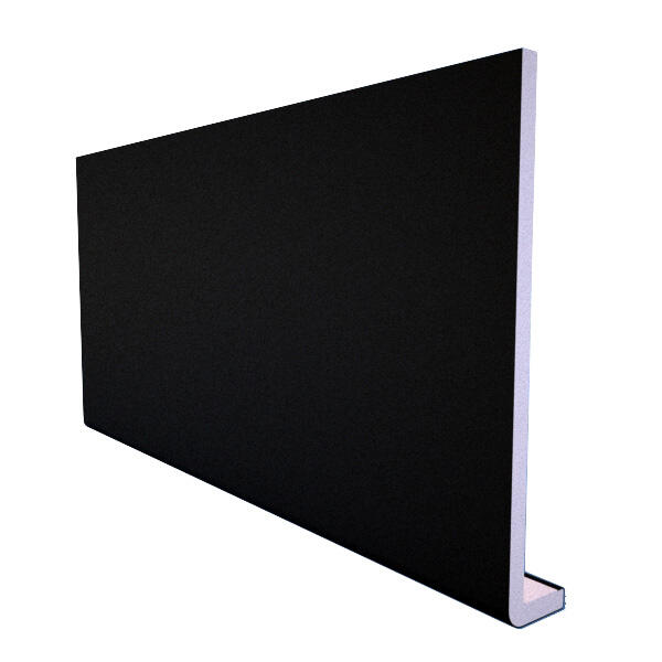 Bandeau de rive de toiture Fljj.lm noir pvc L.3 m x l.200 mm - 2