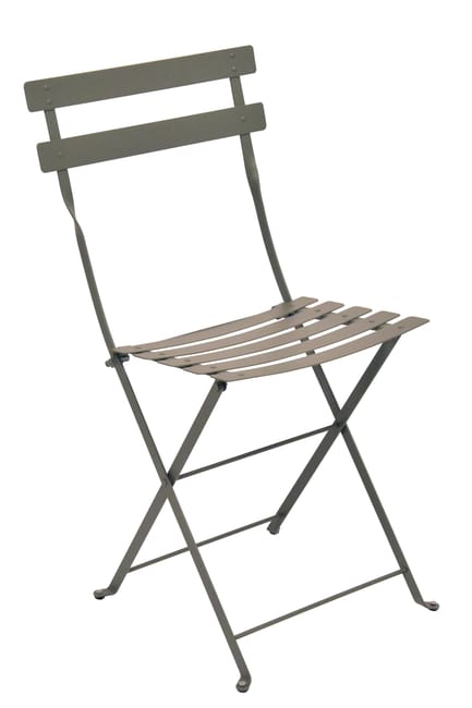 Chaise Bistro en Acier Vert