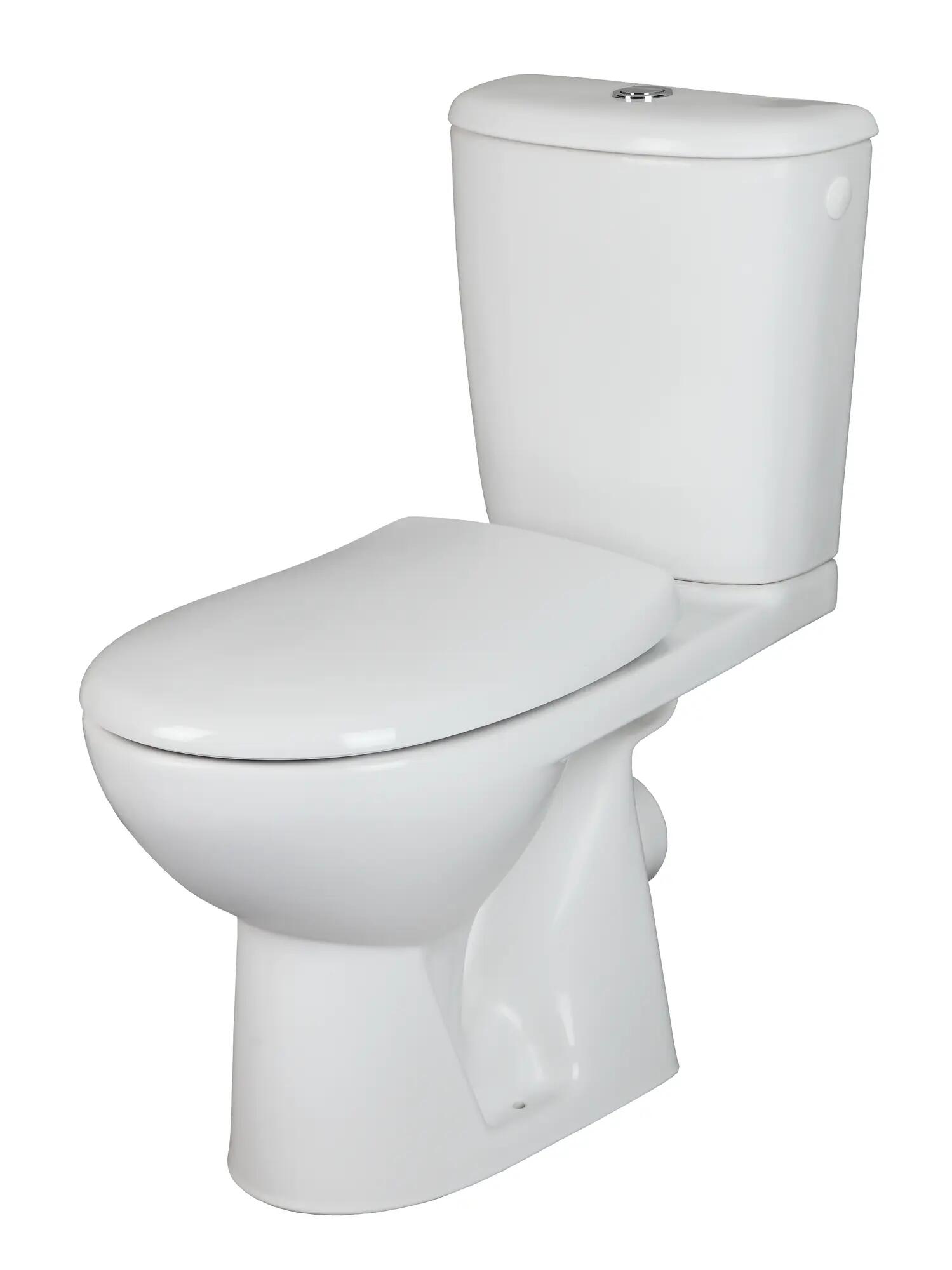 Pack WC à poser sortie horizontale, ouverte émaillée Scuadra - 2