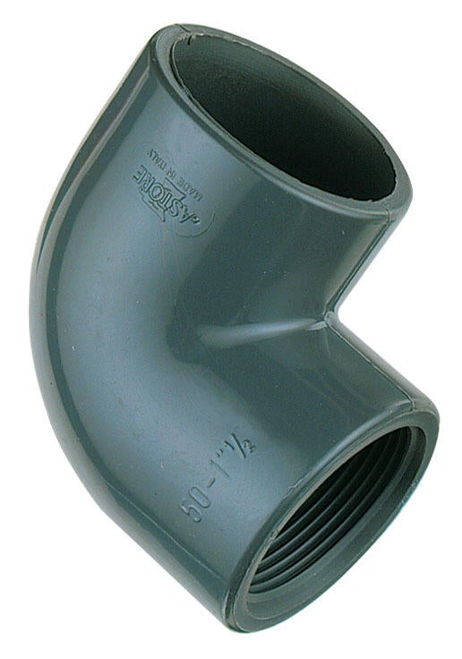 Pvc D50 Coude 90° à coller PVC D50 - mâle 1