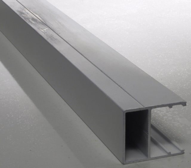 Profil bordure pour plaque ep. 16 mm aluminium, L.3 m
