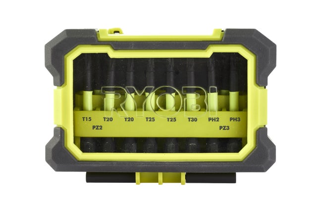 Coffret 10 acc de vissage 50 mm ryobi