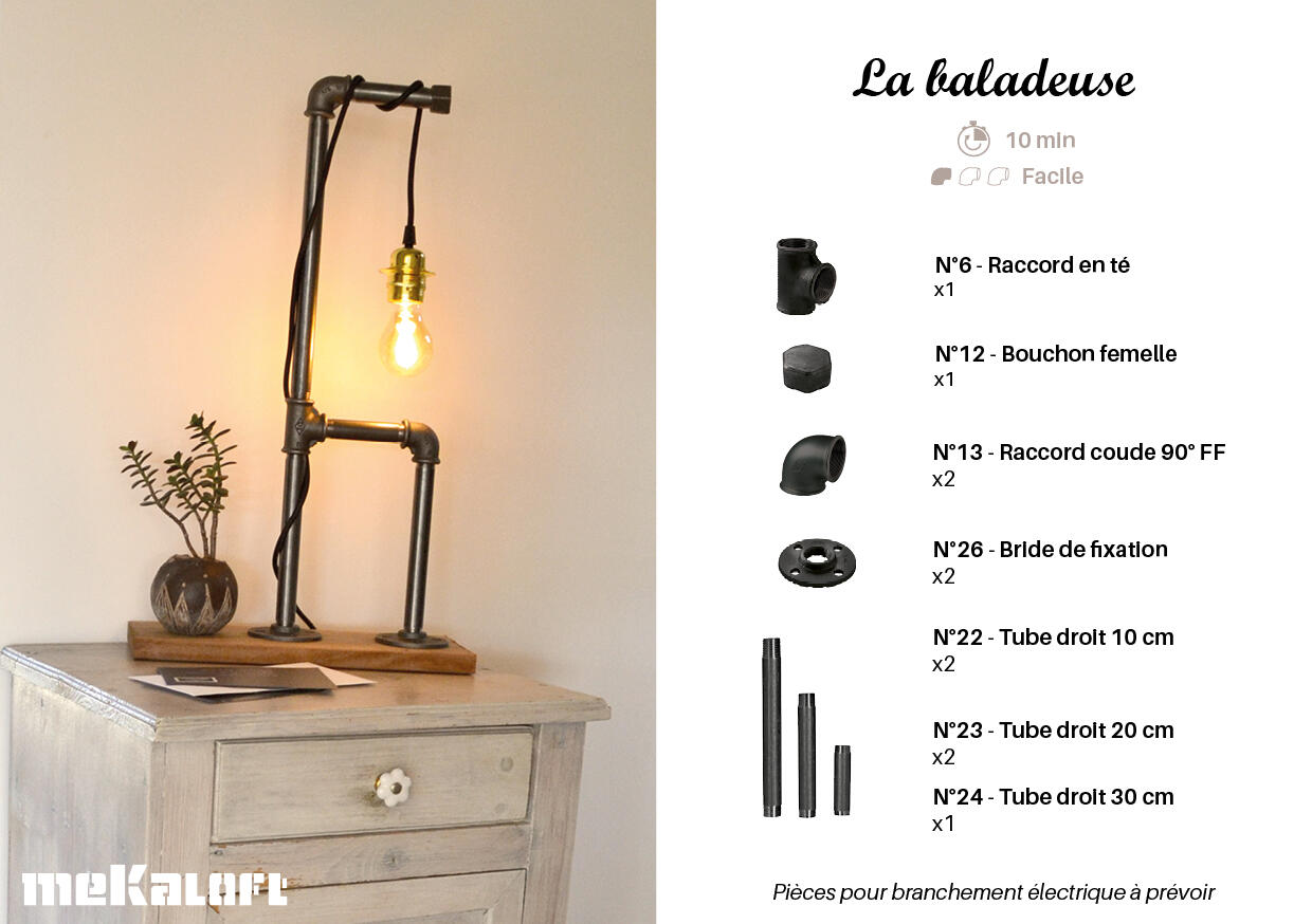 Barre de penderie fixe REGARDS INTERNATIONAL noir Rond L.20 cm x - 2