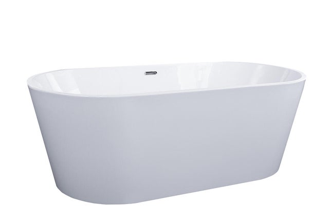 Baignoire îlot l.75 x L.160cm blanc Anna BALNEO