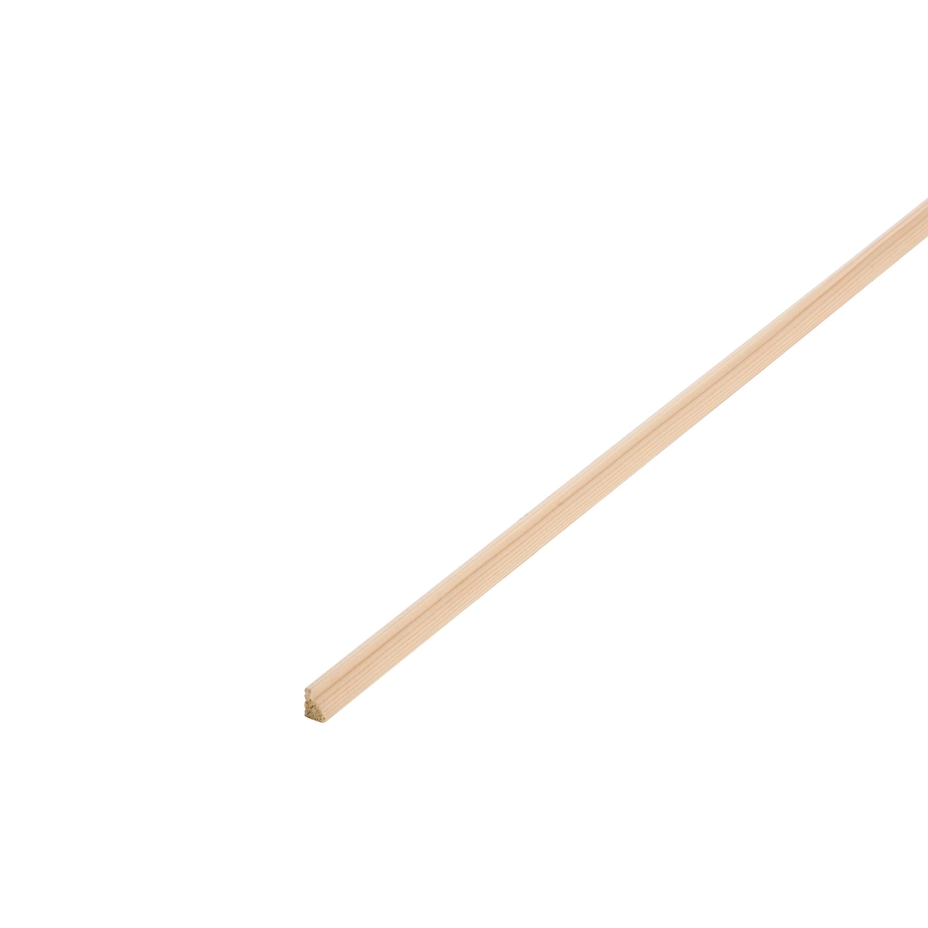 Parclose sapin sans noeud, 9 x 12 mm, L.2.5 m | Leroy Merlin