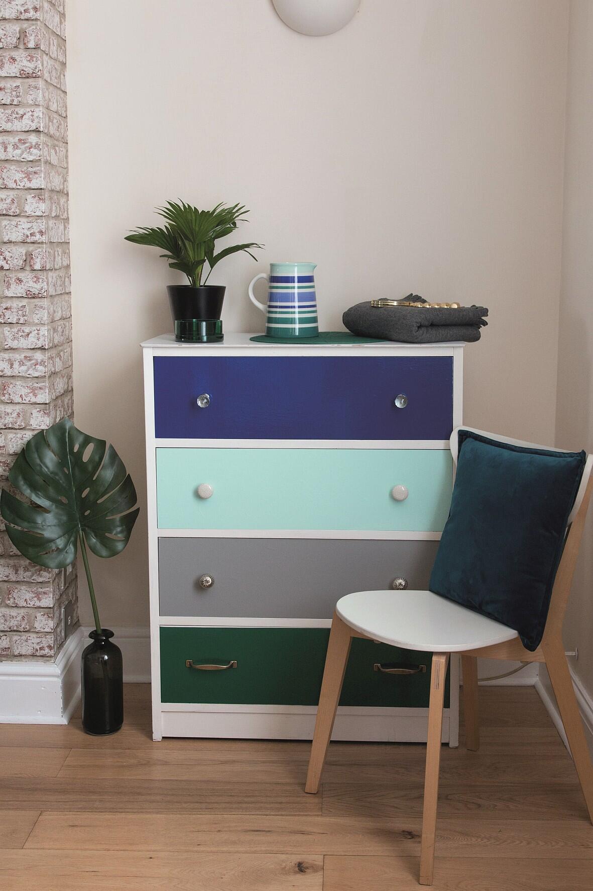 Adhésif décoratif SAINT HONORE Uni mat, gris l.0.45 x L.2 m - 4