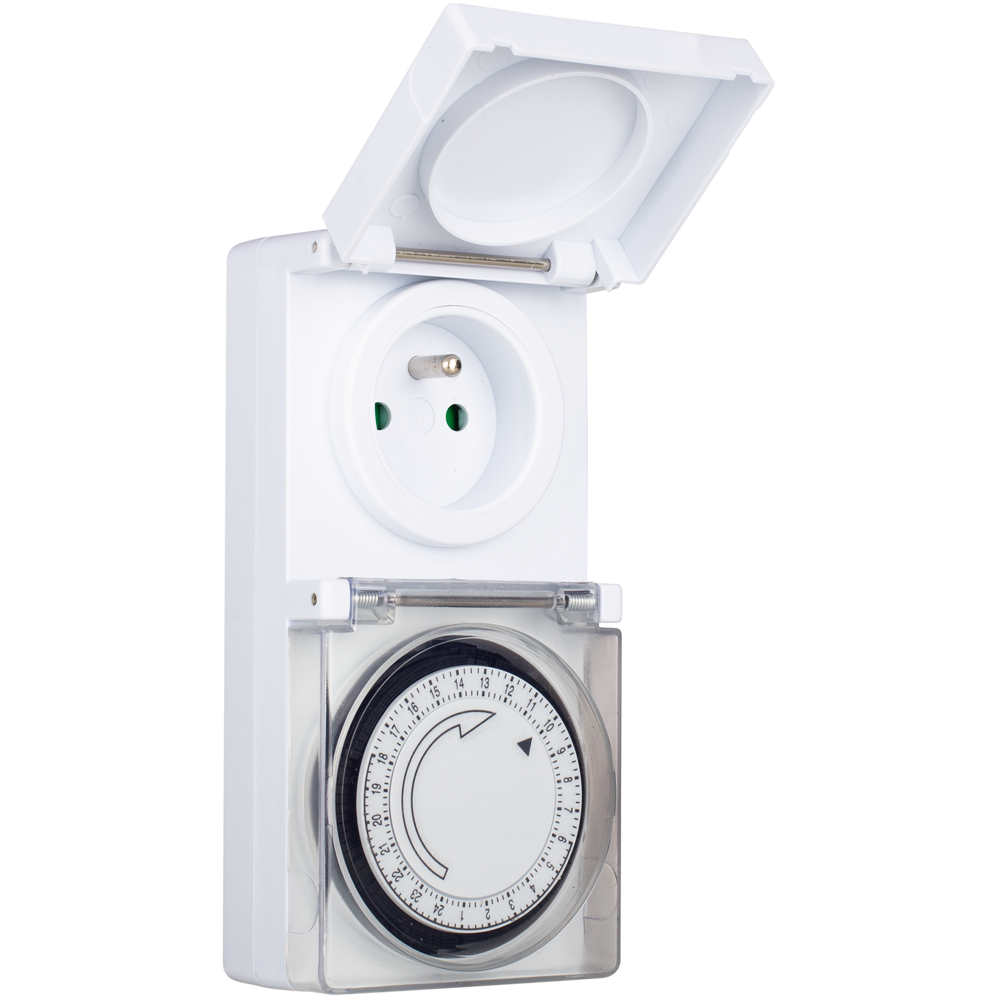 Lot De 2 Programmateurs Extérieurs Mécaniques Étanches - Minuterie Prise Pour Jardin Et Extérieur
