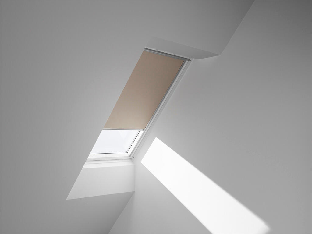 Store fenêtre de toit VELUX occultant beige DKL CK02 1085S, cadre gris - 3