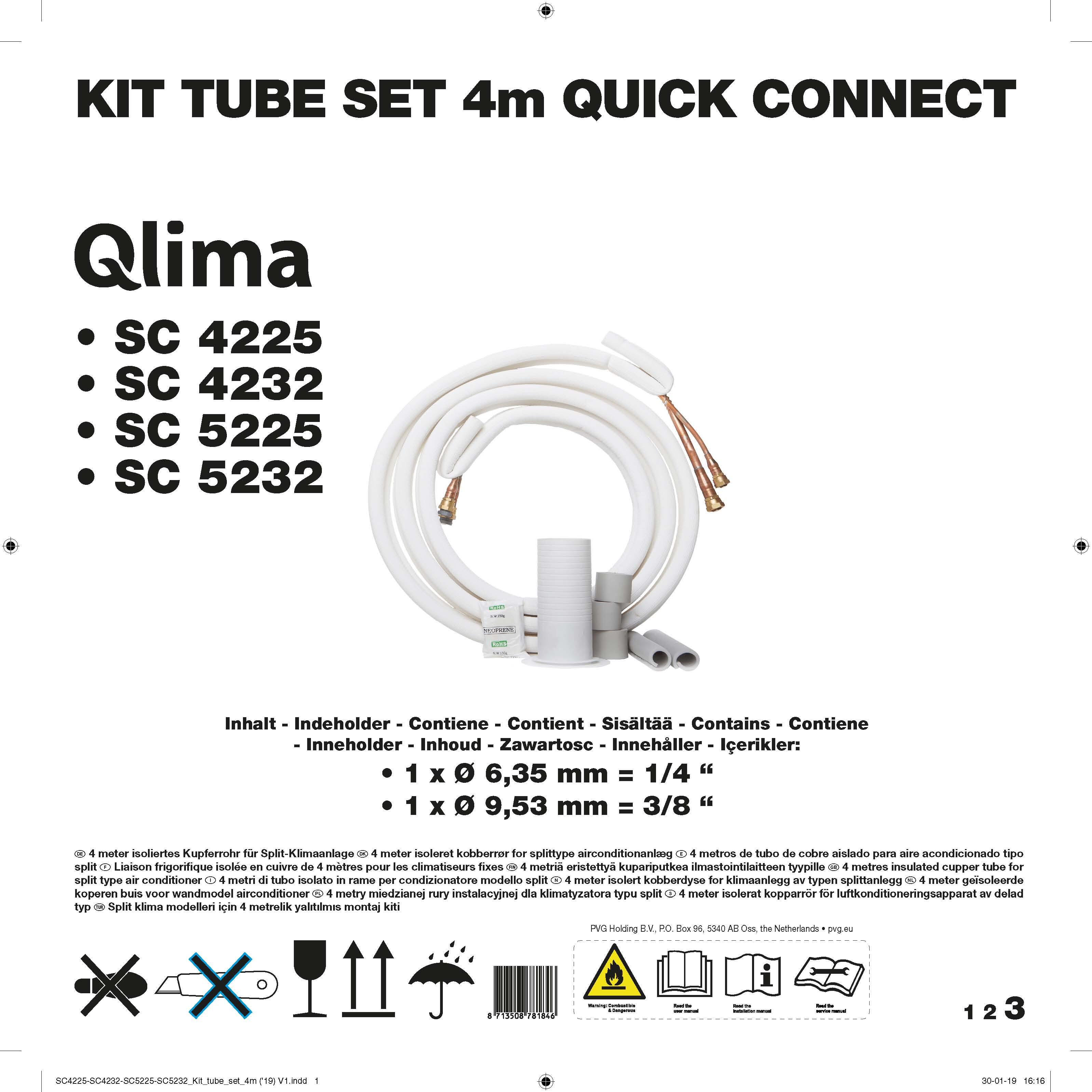 Liaisons frigorifiques QLIMA Spcq1 - 2
