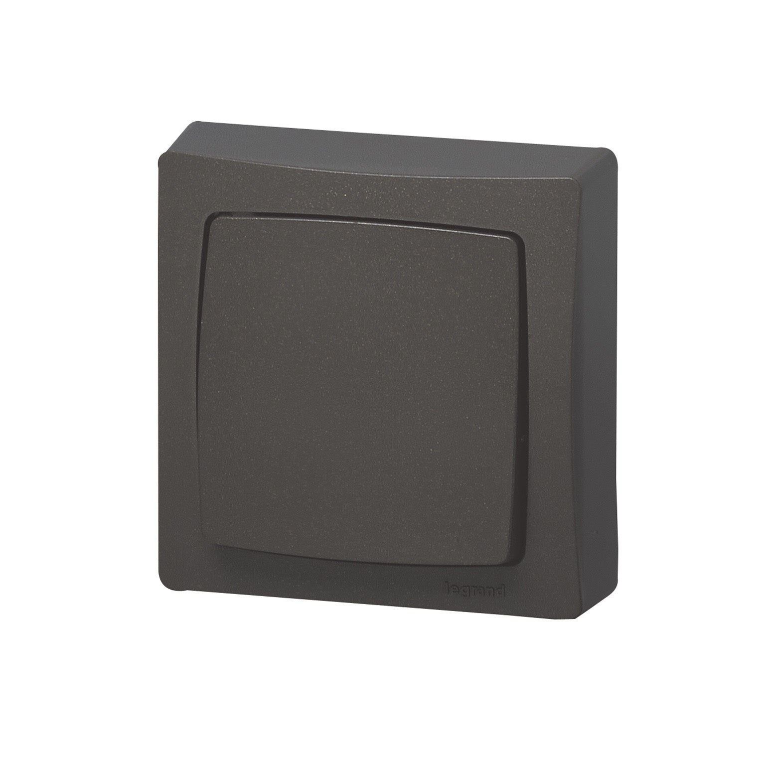 Interrupteur va-et-vient saillie complet, LEGRAND Asl, marron - 3