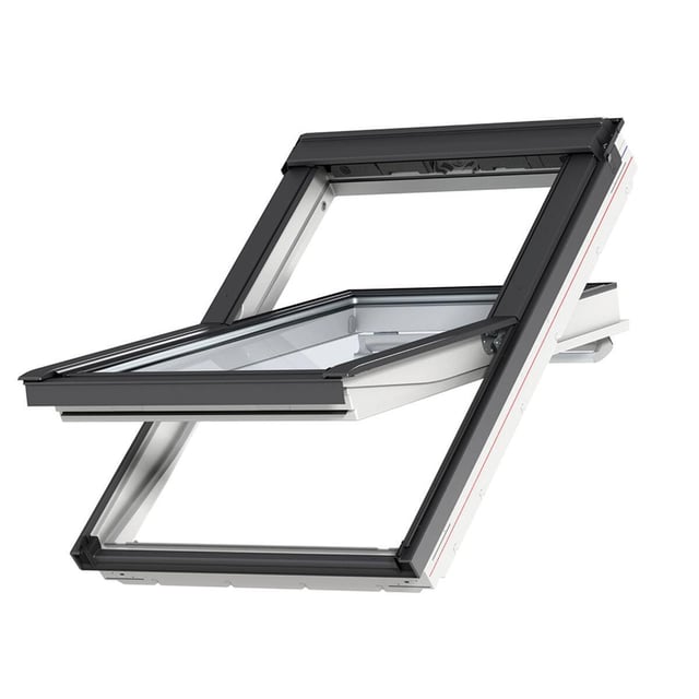 Finestra da tetto VELUX GGU PK10 0086 manuale L 94 x H 160 cm bianco