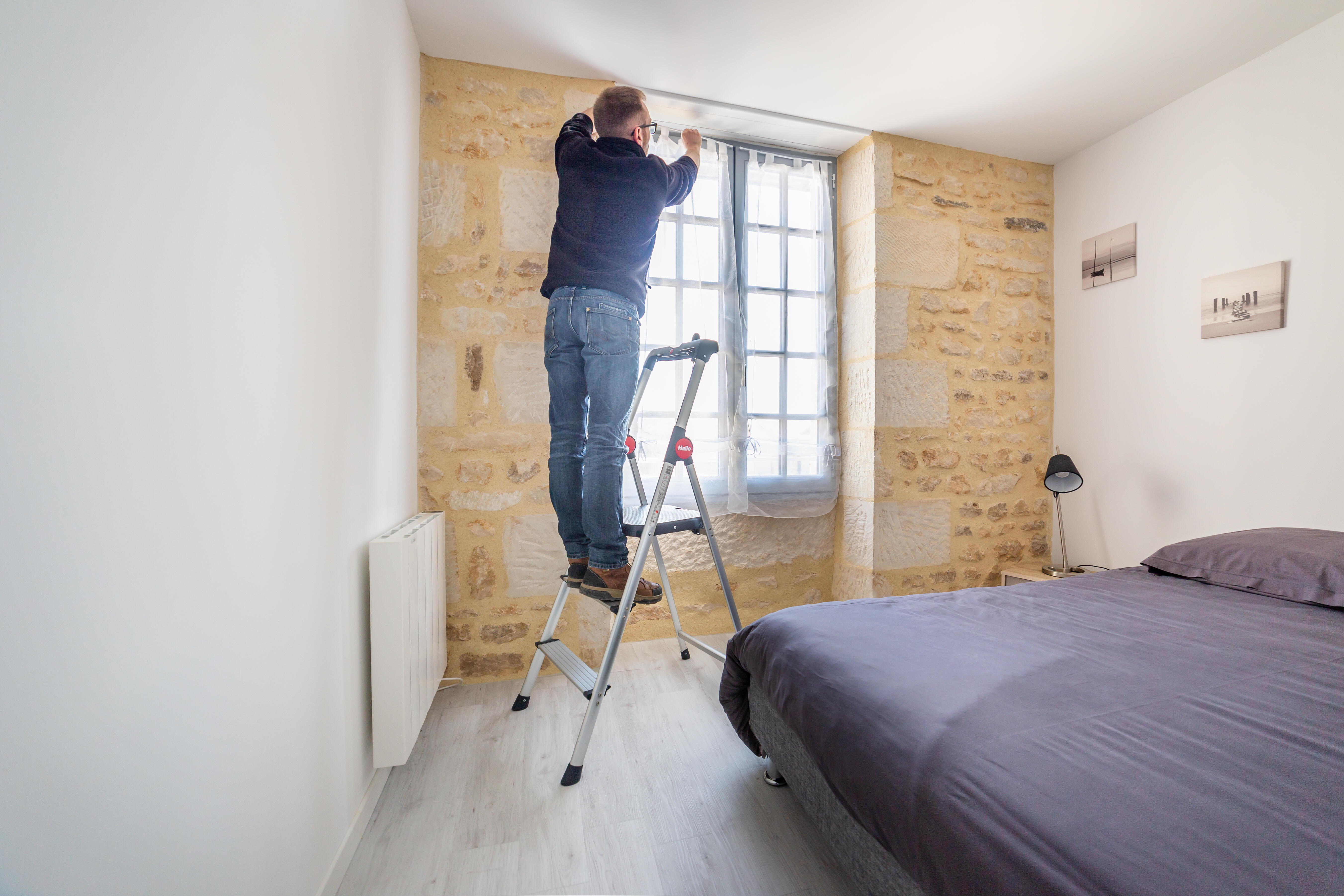 Escabeau aluminium HAILO 3 marches - 4