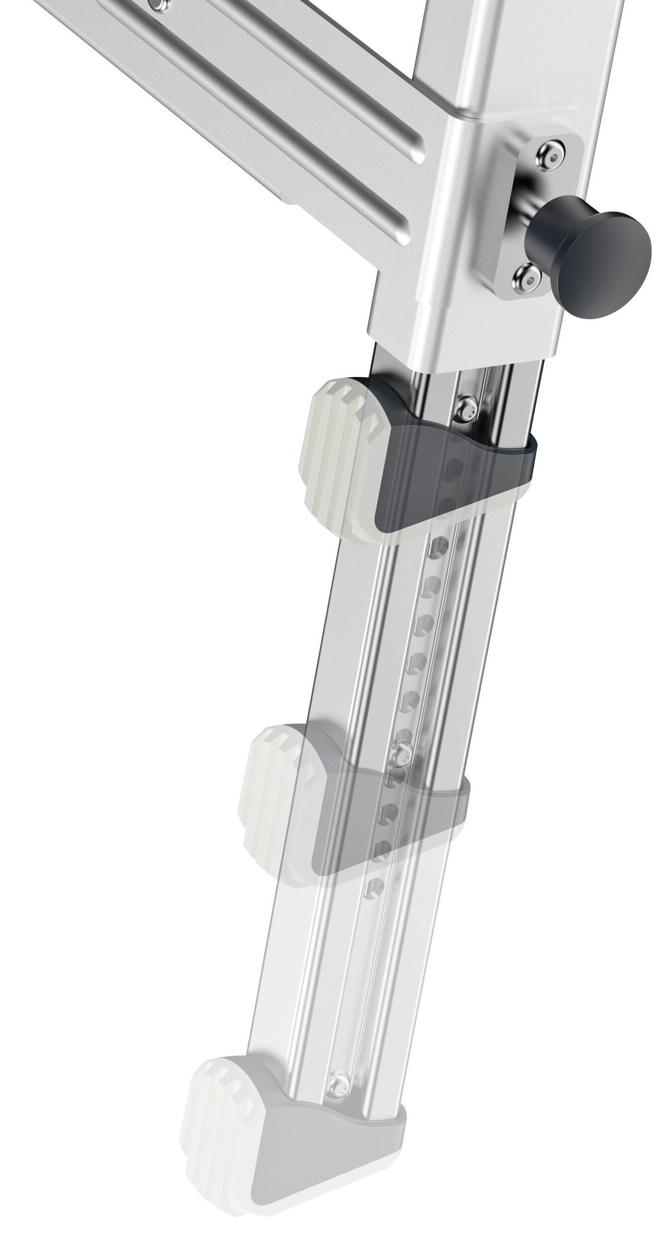 Plateforme de travail HAILO TP1 en aluminium pour escalier même en colimaçon - 14