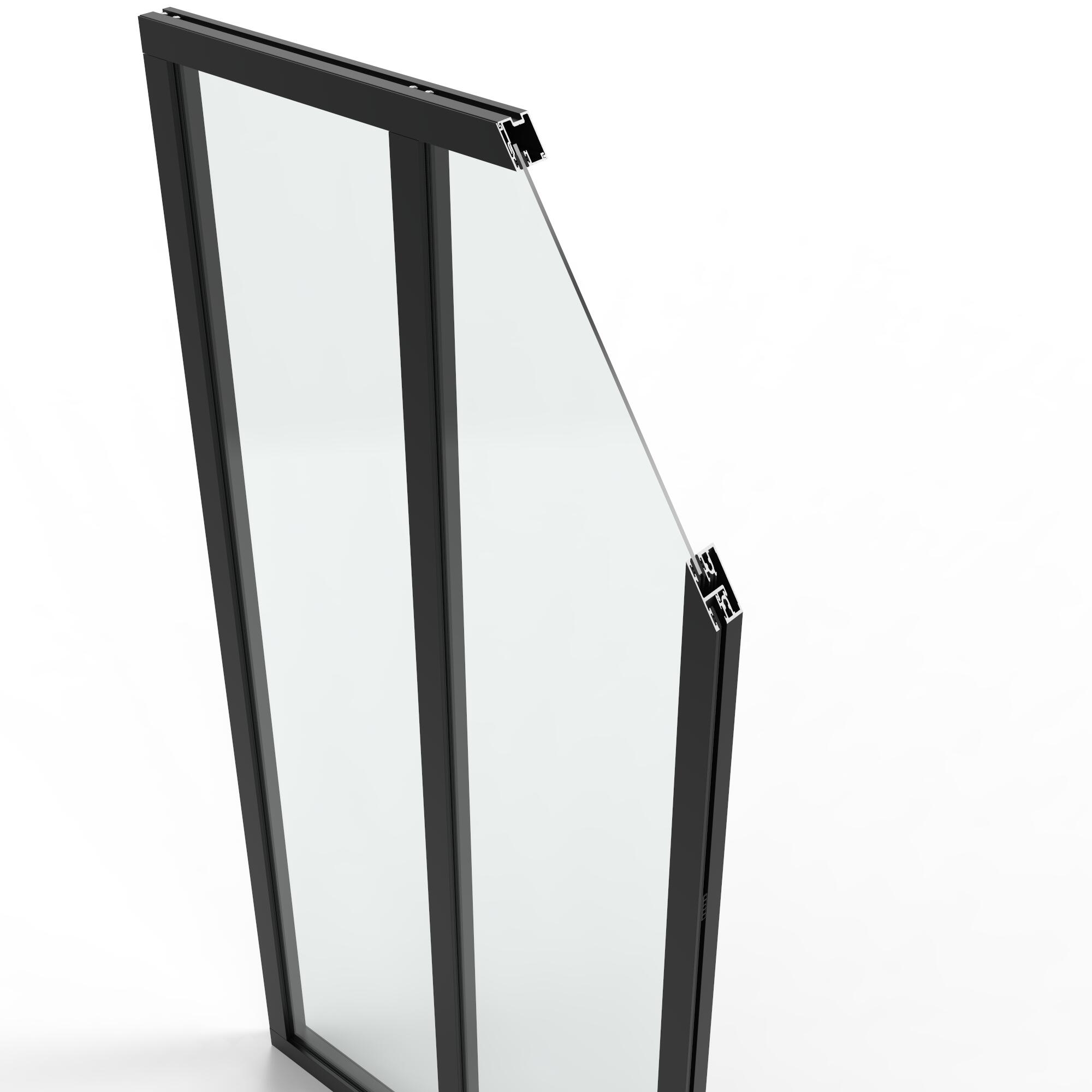 Verriere Atelier Nebraska 2 vitrages givrés inclus, H.1.30 x l.0.63m - 8