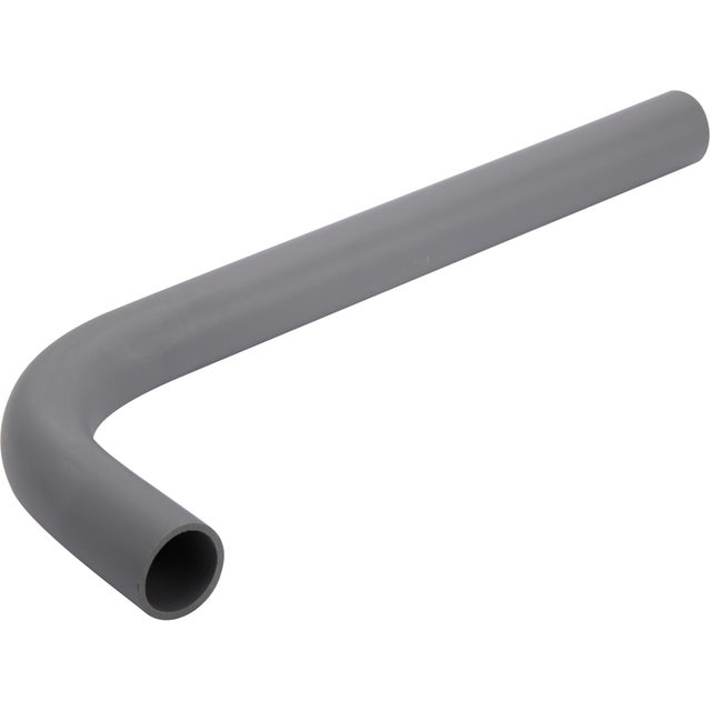Tube coudé pour sortie de lavabo en pvc à coller, femelle / femelle, D.40
