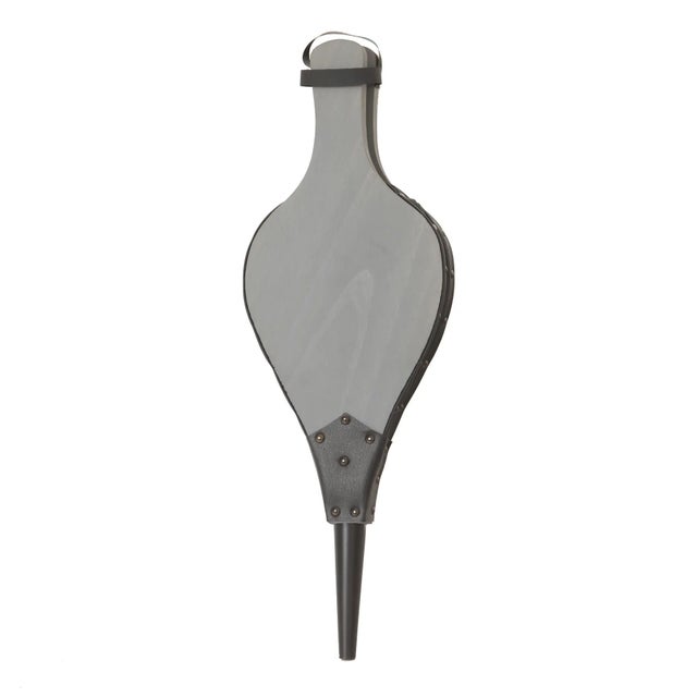 Soufflet bois LE MARQUIER Natura gris foncé H.50 x l.16 cm