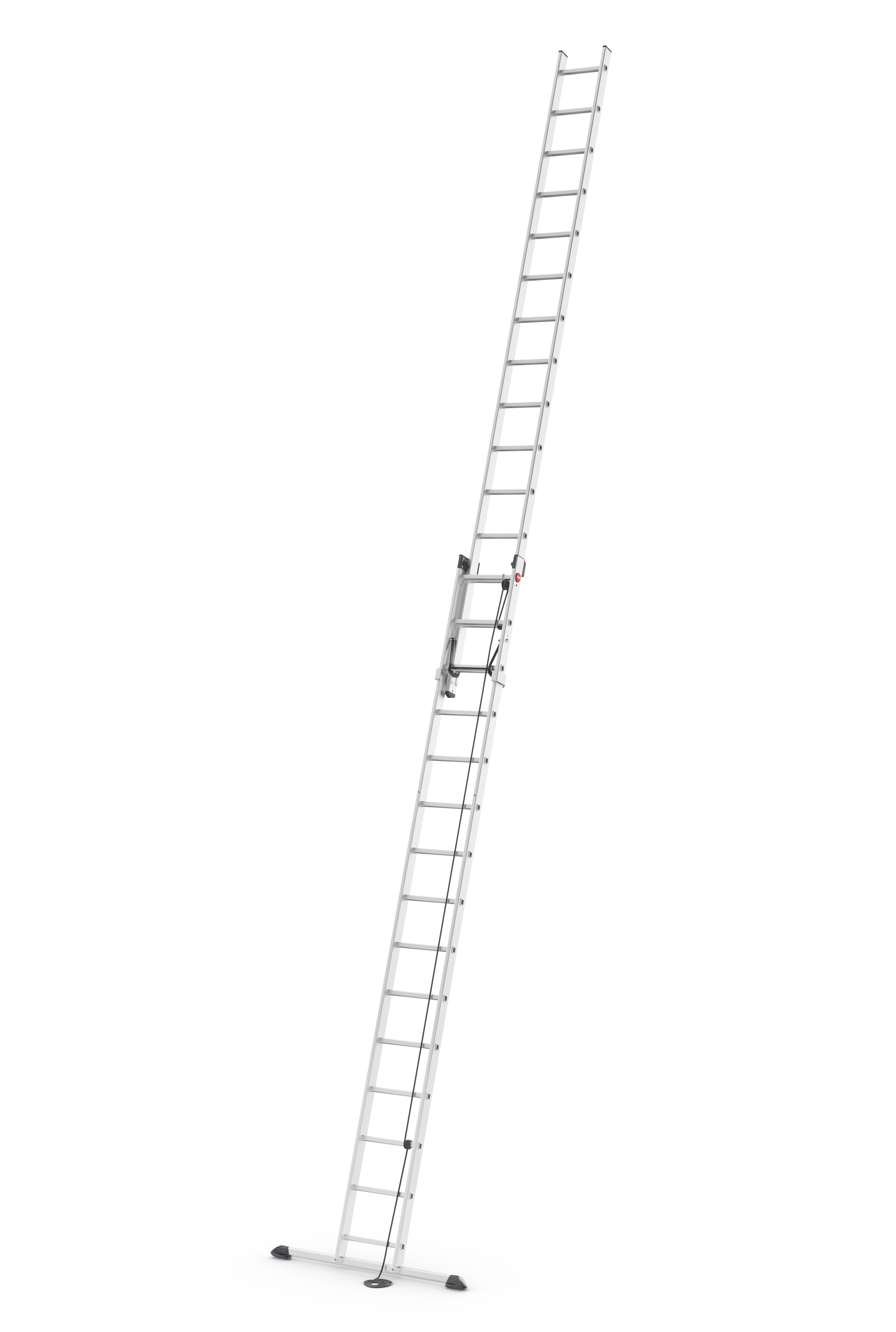 Echelle coulissante aluminium HAILO 2 marches - 2