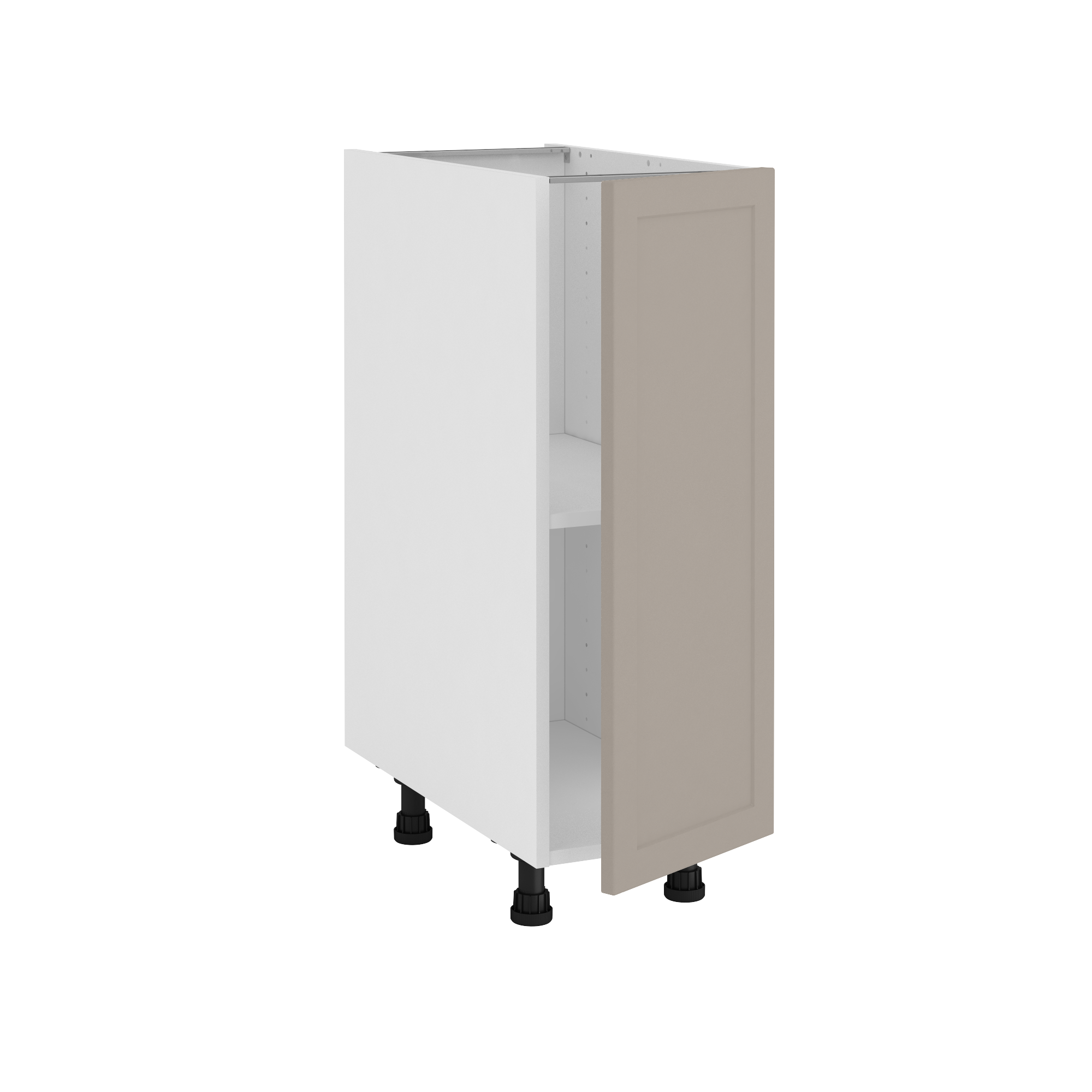 Szafka kuchenna stojąca kompletna Newport 30 cm taupe Delinia iD