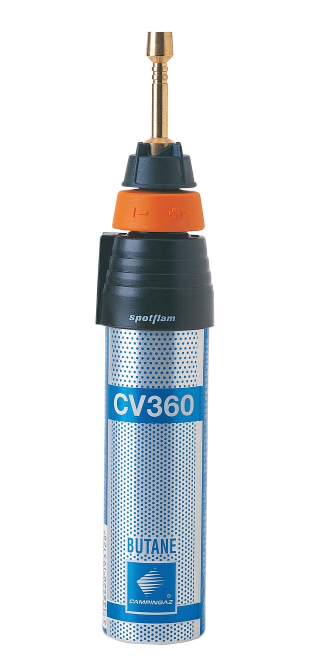 Campingaz Lampe à Souder VT1 - Brûleur Puissant Avec Cartouche Gaz Séparée, Bleu