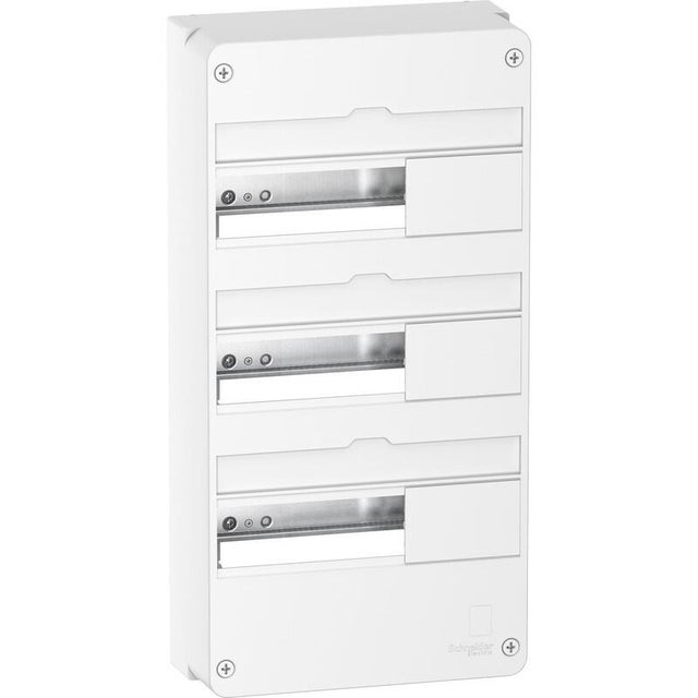 Tableau électrique nu saillie 3 rangées 39 modules Resi9, SCHNEIDER ELECTRIC